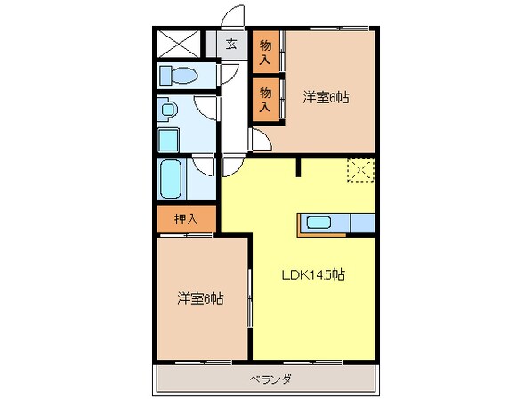 Ｂ・ＩＮＳＩＤＥ　２４９の物件間取画像